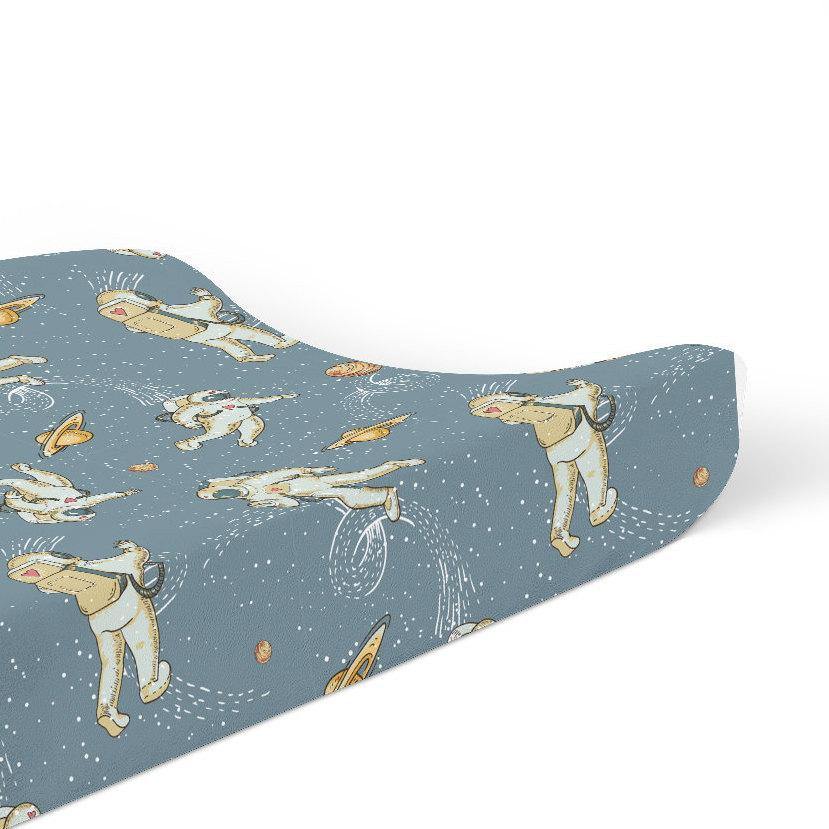 Astronaut Changing Pad Cover - Coco + Moss