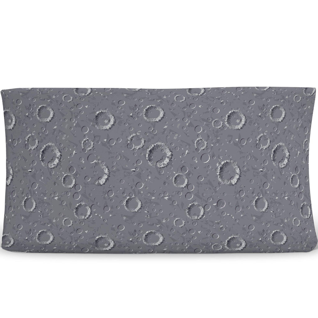Moon Craters Changing Pad Cover - Coco + Moss