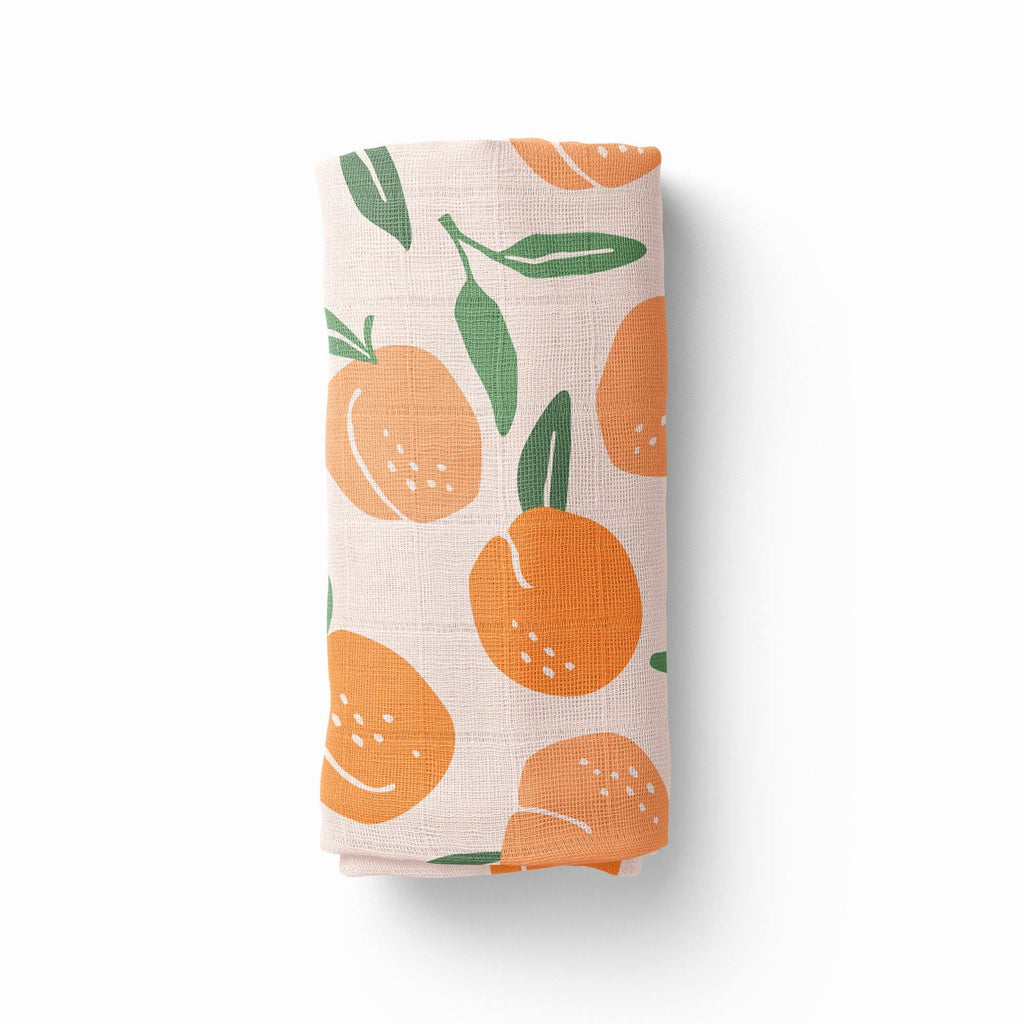 Peaches and Cream Stretchy Swaddle - Coco + Moss